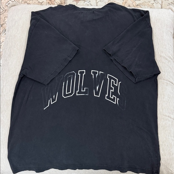 Darc Sport Black Graphic Wolf T-Shirt - Picture 3 of 3